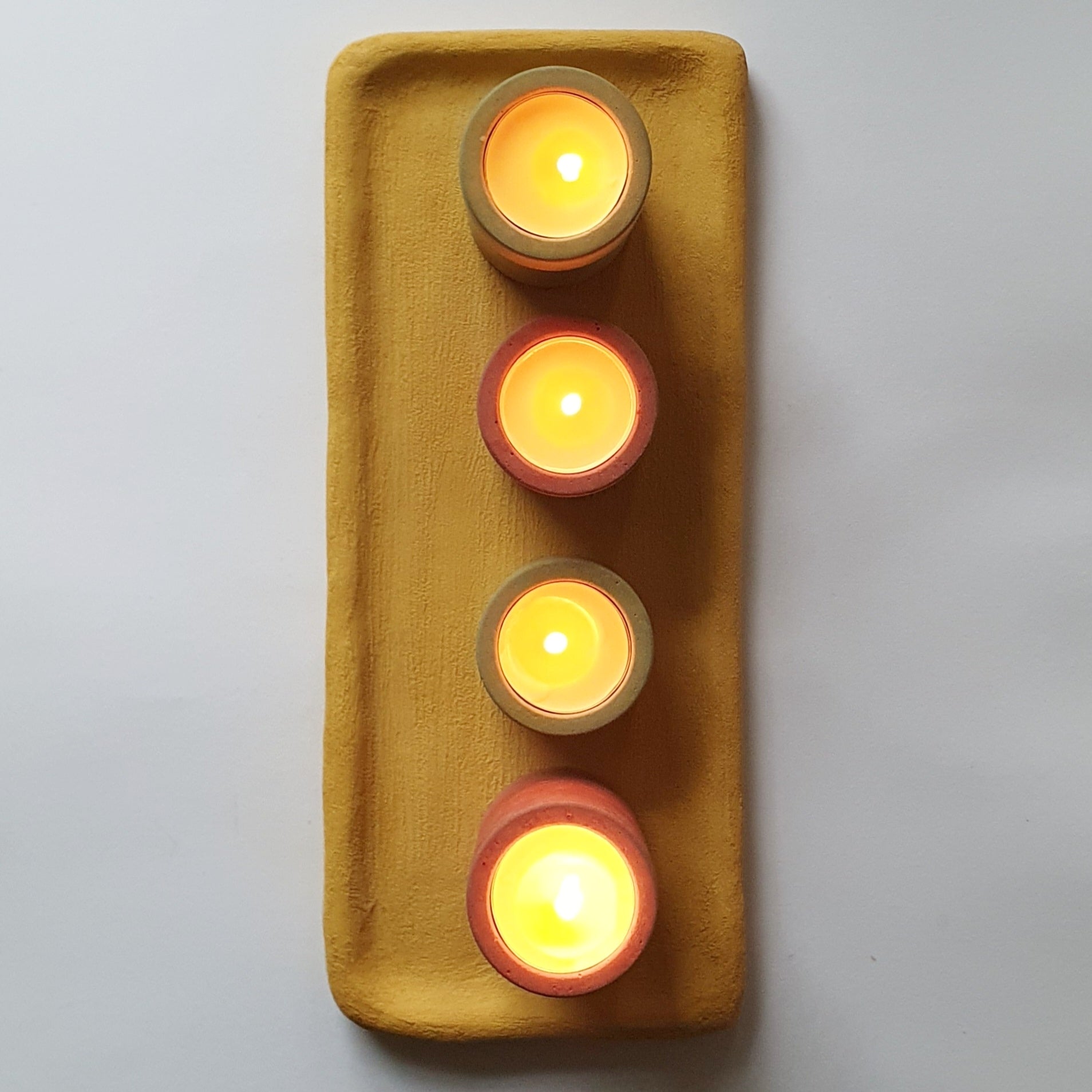 Tre mécsestartó szett