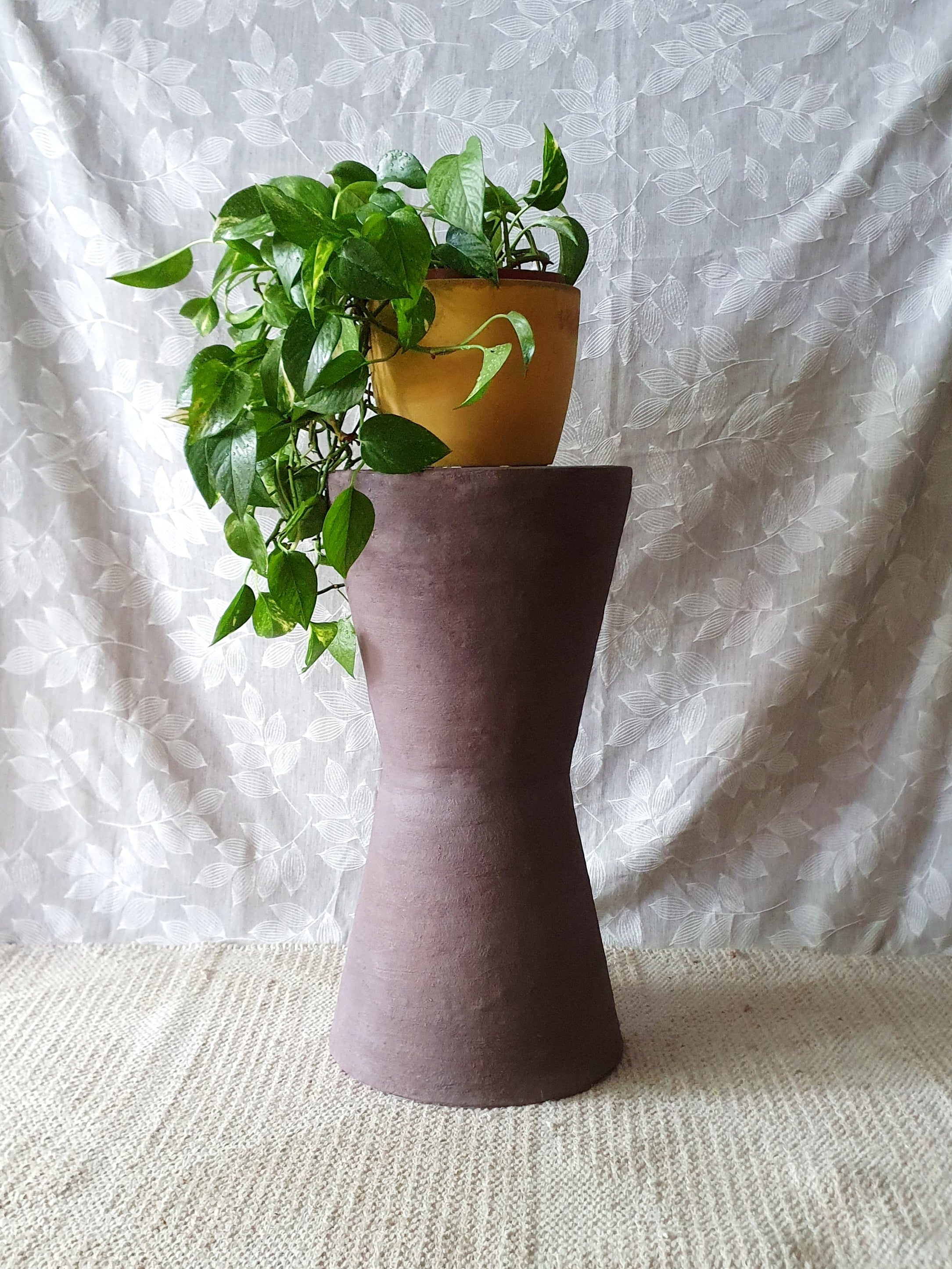 Timglas learakóasztal