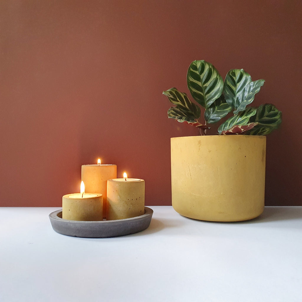 Tre mécsestartó szett